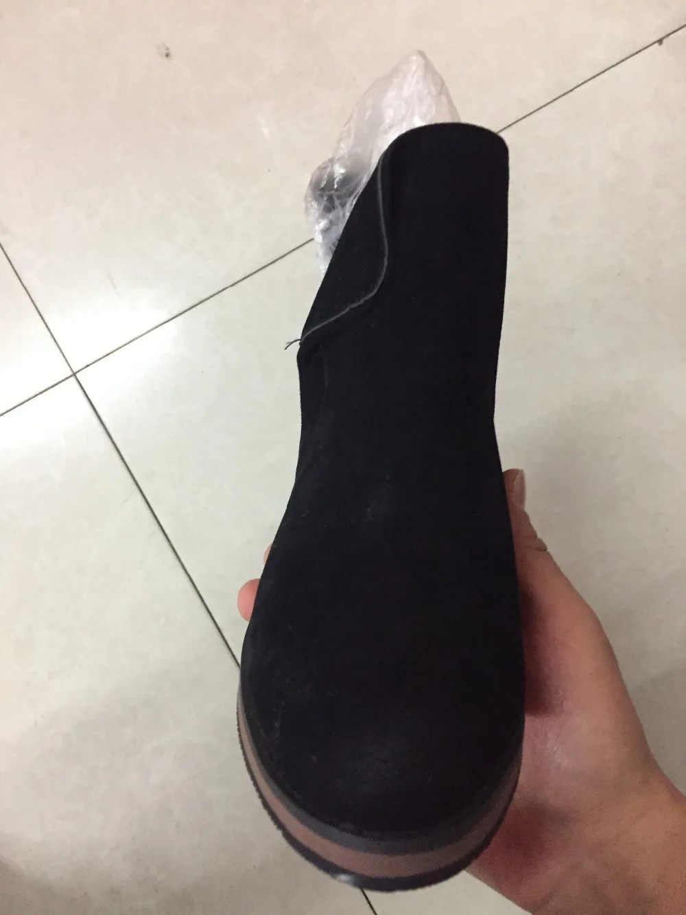 RQFF Brand Winter Boots Women Classic Suede With Box Flock Warm Shoes Vintage Heel Ankle Boot For Woman Female Retro Ladies Shoe (13)