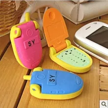 2 шт./партия, новинка года, Детские креативные новые странные канцелярские принадлежности для мобильного телефона, стильный карандаш, милый ластик для студентов школьный подарок