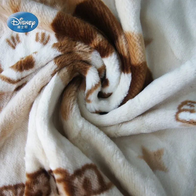 Дисней коричневый Микки Минни Маус синие детские одеяла 70x100 см для домашних животных Кошки детей на кроватку/диван