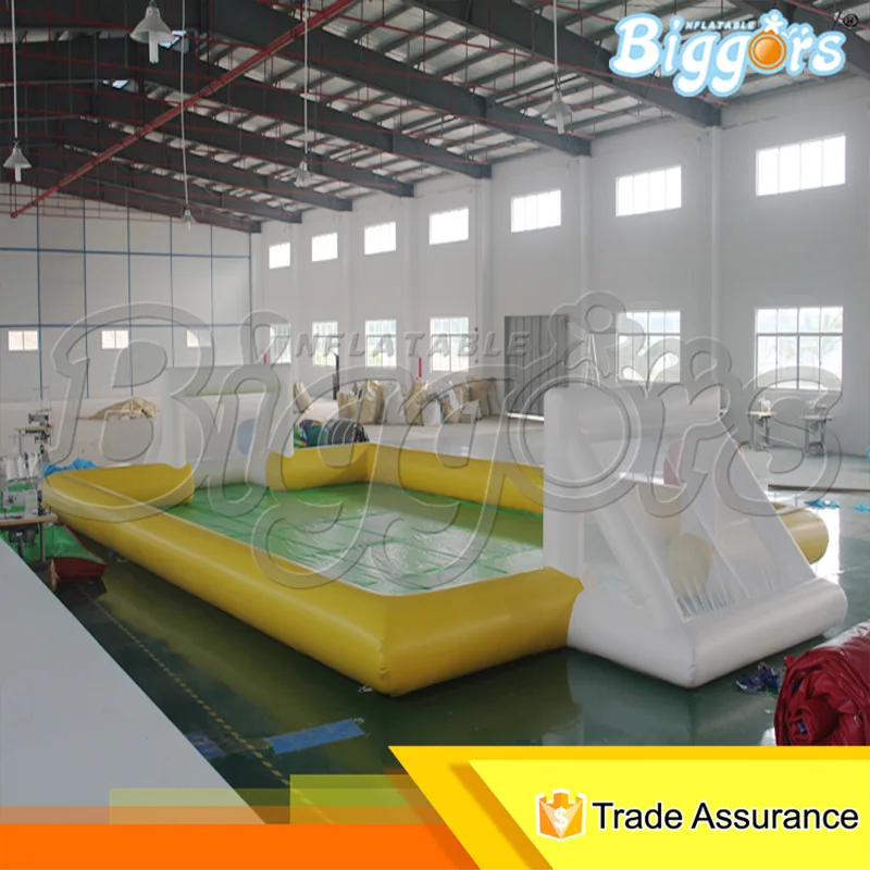 professional water football soap field inflatable soccer field ,inflatable games for adults