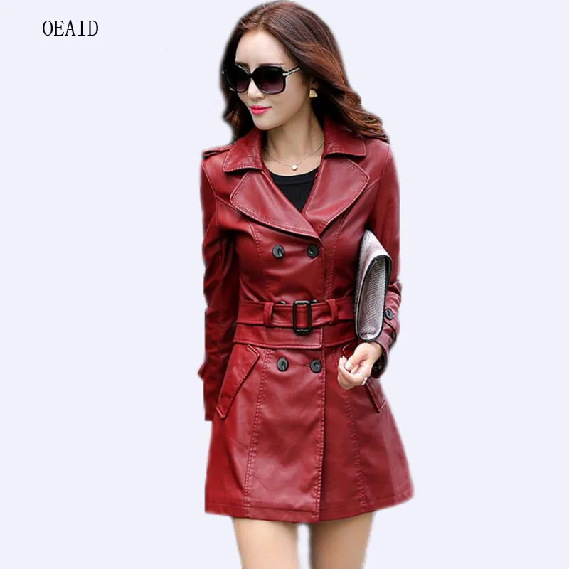 Aliexpress.com : Buy Leather Jacket Women Fashion Plus