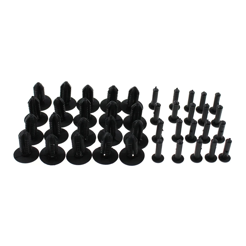 

LARBLL 20PCS Fender Liner Rivet Push Type Retainer Trim Panel Fastener Clip 1249900492 Fits For Mercedez Benz 2000-2009