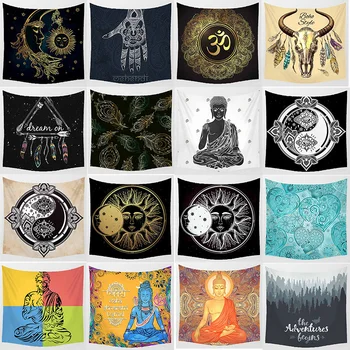 

Mixture styles moon sun tapestries wall hanging tapestry home decoration wall tapestry tapiz pared 1500mm*1500mm