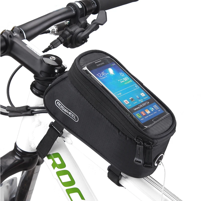  Bicycle Bike Bags Touch Screen Cycling Top Front Tube Frame Saddle Moiblephone Bags Pouch For Samsu