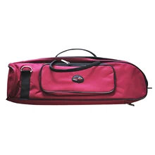 New Brass Wind Fashionable Musical Trumpet Soft Case Canvas Gig Bag Red
