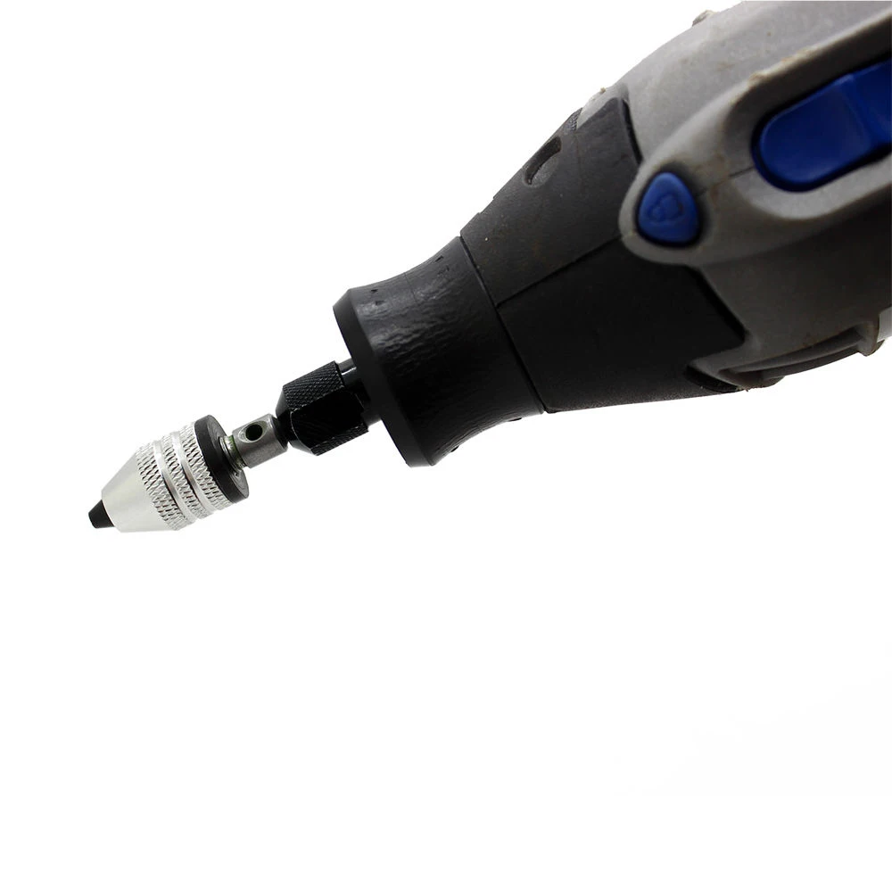 0.3-4mm Keyless Drill Chuck Mini Electric Grinder With 2.3&3mm Shaft For-Dremel