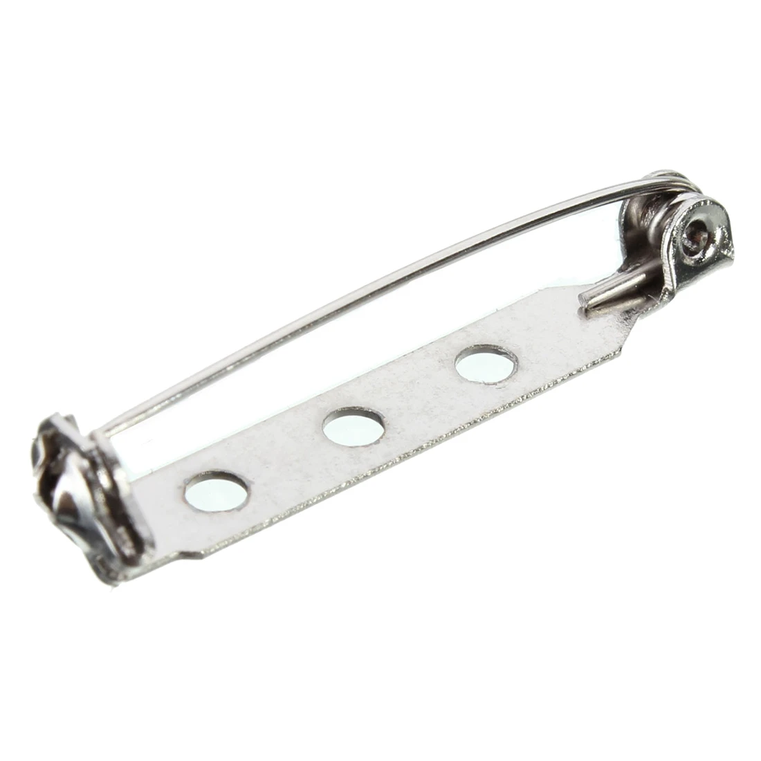 100 x Brooch Bar Backs Safety Pins Badge Fasteners For Jewellery