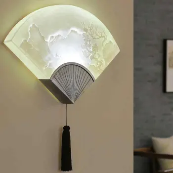 

Creative chinese wall lamp vintage living room corridor aisle staircase lights wall sconce home restaurant retro wall lighting