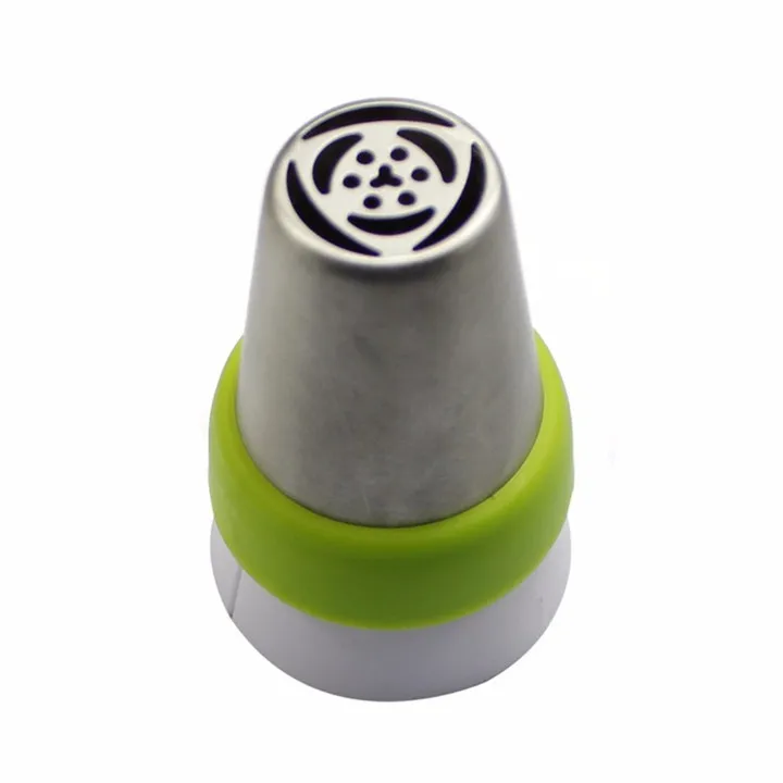 2 1Pcs Russian Icing Piping Nozzle Converter Adaptor Decorating Tip Pastry Adaptor Rose Cream Pastry Coupler Cake Cooking Tools
