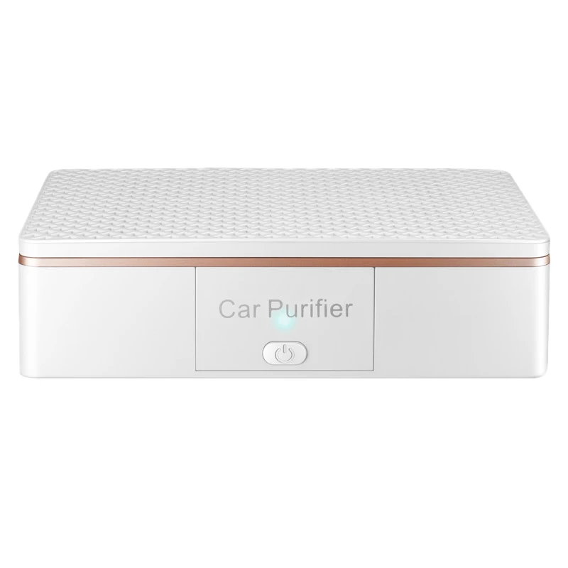 

12V Car Air Purifier Negative Ion Air Purifier Ion Generator Air Freshener Pm2.5 Eliminator Car Charger Car Aromatherapy In Ad