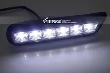 Free shipping !! LED DRL led daytime running light for MITSUBISHI OUTLANDER SPORT RVR ASX 2010-2012 2pcs dar for Mitsubishi ASX