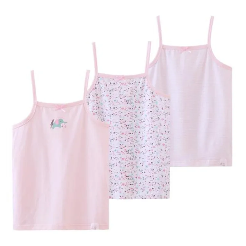 Kids Girls Boxed Underwear Camisoles Tops 1