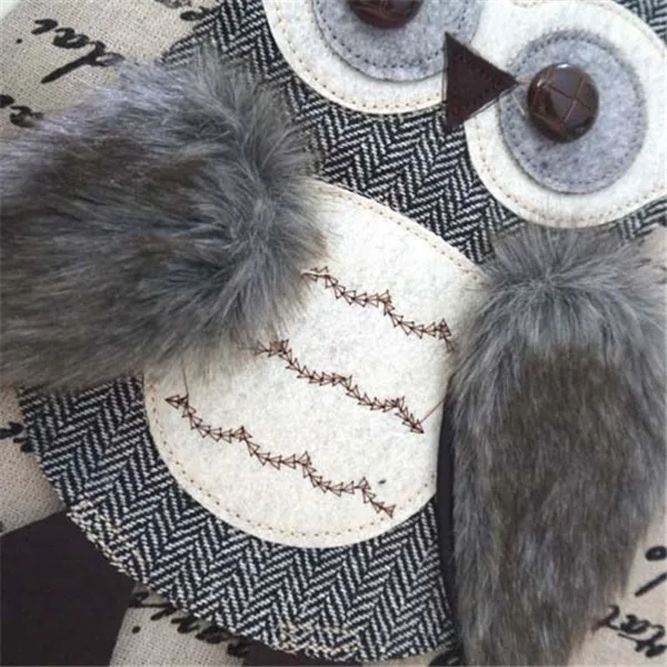 Night Owl Cloth patches sew on sticker 1pc large size - 7