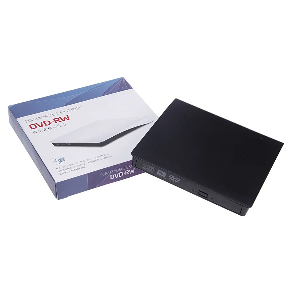 USB 3 0 DVD RW Внешний Оптический привод CD/DVD ROM запись Burn Slim для Mac Macbook Pro ноутбук Wind