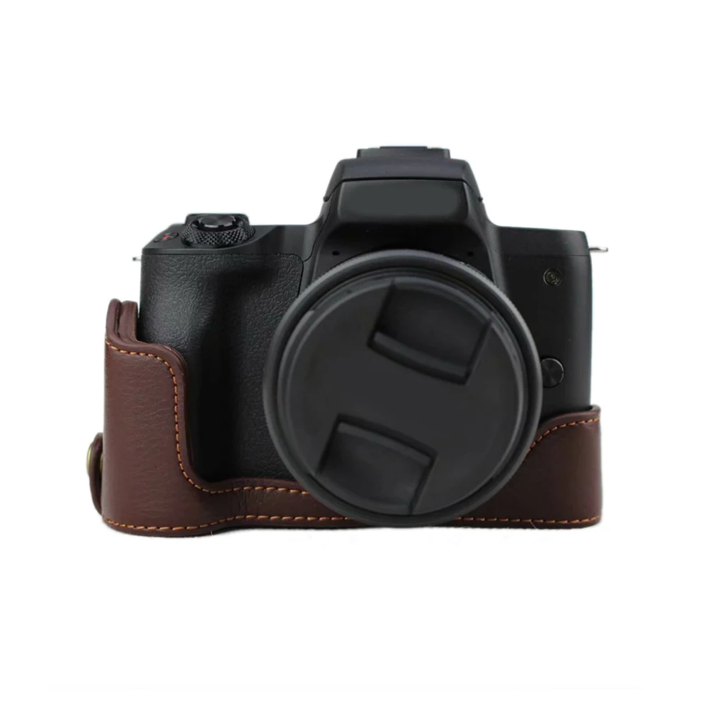 Pu Leather Case For Canon EOS M50 (3)
