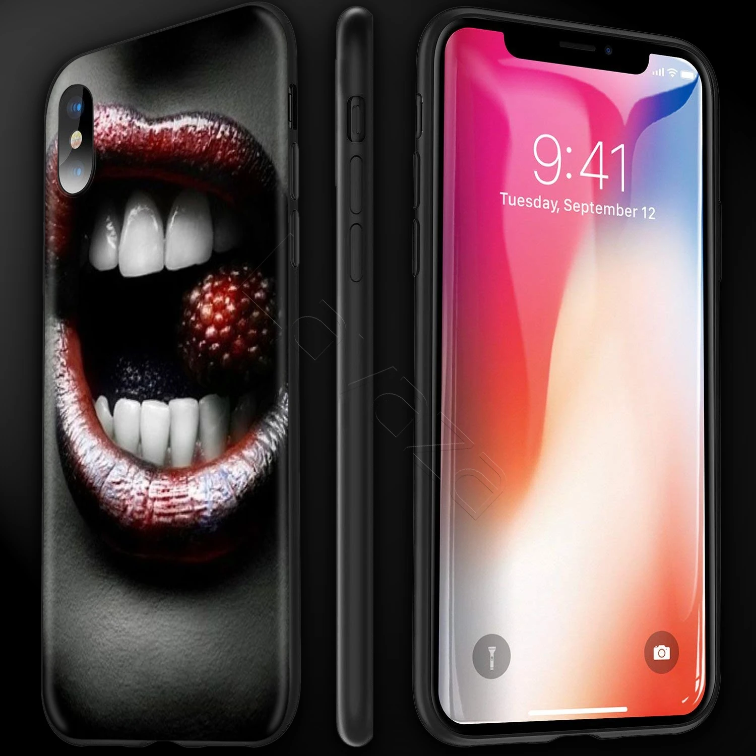 Lavaza в виде красных губ губная чехол для iPhone 12 11 Pro XS Max XR X 8 7 6 6S Plus 5 5s se|Бамперы| |