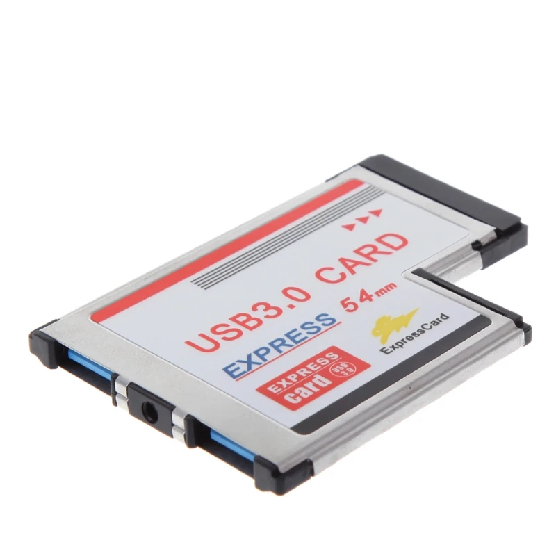 2 Dual Порты и разъёмы концентратор USB 3,0 Express Card, ExpressCard Скрытая 54 мм адаптер для ноутбука