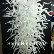 C09-Free большая белая люстра выдувное стекло кулон