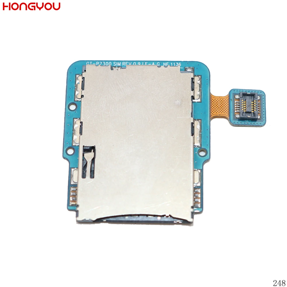 SIM Card Reader Tray Holder Slot Flex Cable For Samsung Galaxy Tab 8.9 P7300 P7310 GT P7300in