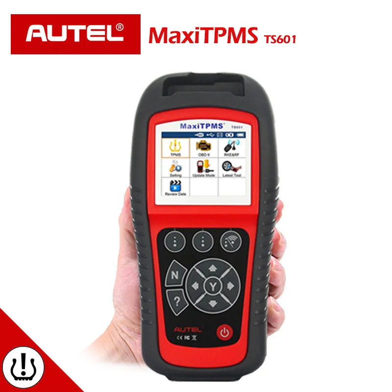 AUTEL MaxiTPMS TS601 TPMS diagnostic & service tool activate TPMS sensors / Reprogram vehicle's ECU / Turn off warning lights