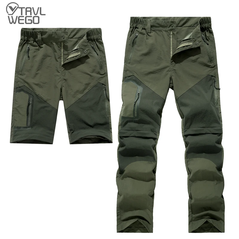 

TRVLWEGO Camping Pants Men Summer Outdoor Hiking&Fishing Pant Ultralight Quick Dry Sport Hunting&Trekking Trousers Sportswear