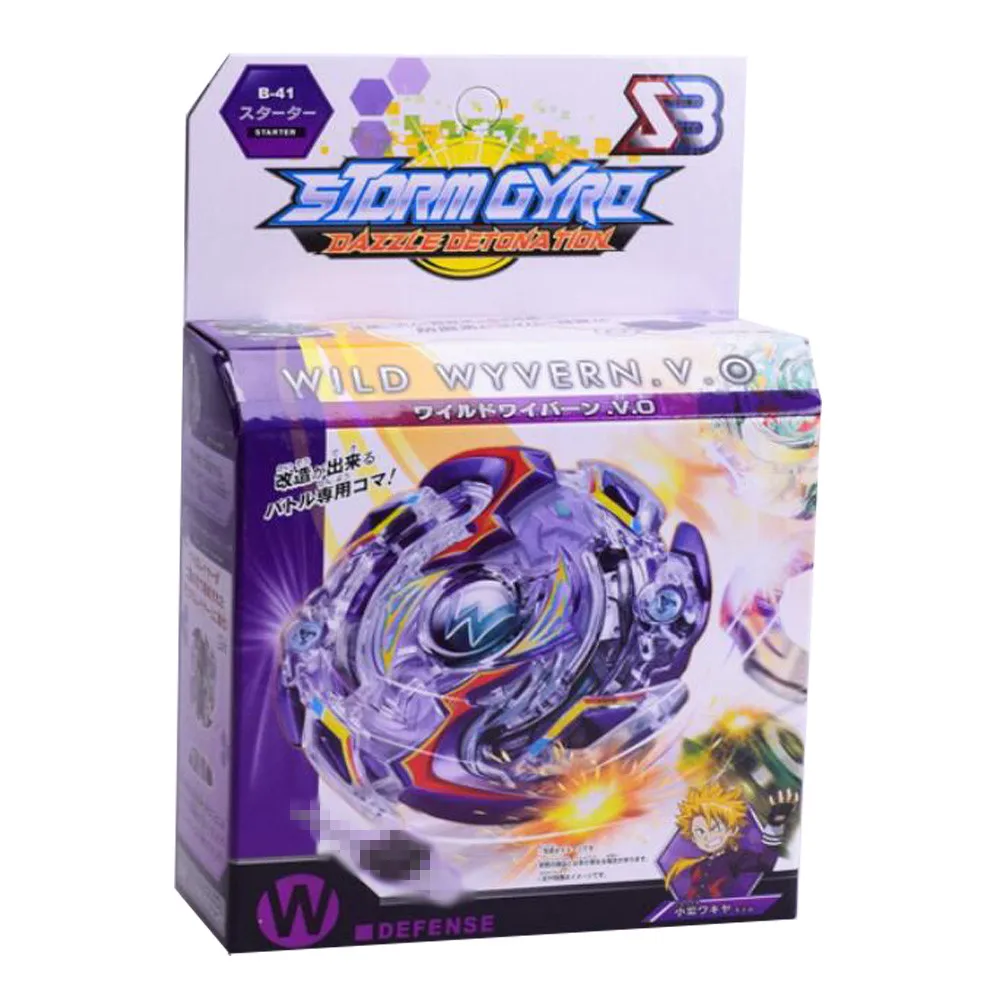 Спиннинг Топ Burst Wild Wyvron/Wyvern стартер пакет w/Launcher + Grip B-41 Новый 2018 | Игрушки и хобби