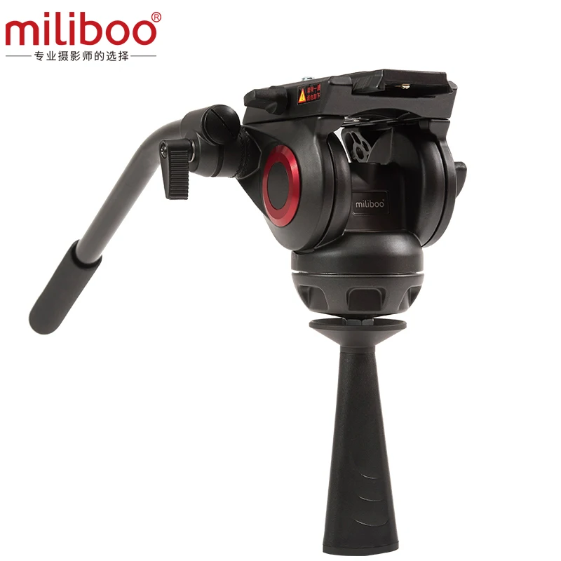 Miliboo MTT603A алюминиевый Портативный штатив для камеры для профессиональной видеокамеры/видео/DSLR стенд 75 мм размер чаши видео штатив