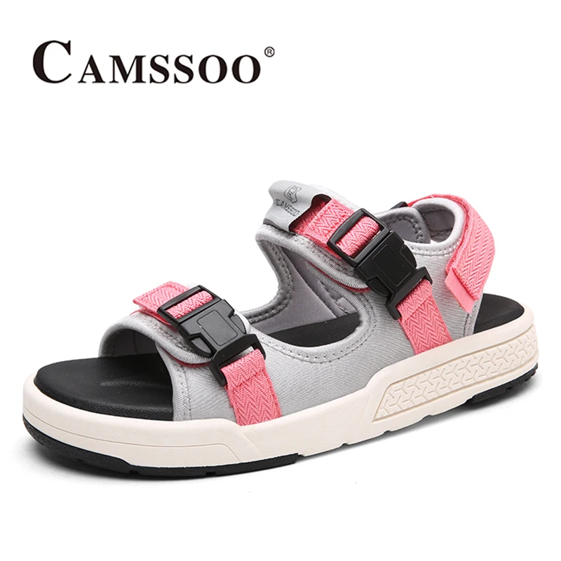 

2019 Camssoo Womens Sandals Outdoor Water Shoes Summer Aqua Shoes Beach Shoes Light Weight Pink For Women Free Shipping 6131