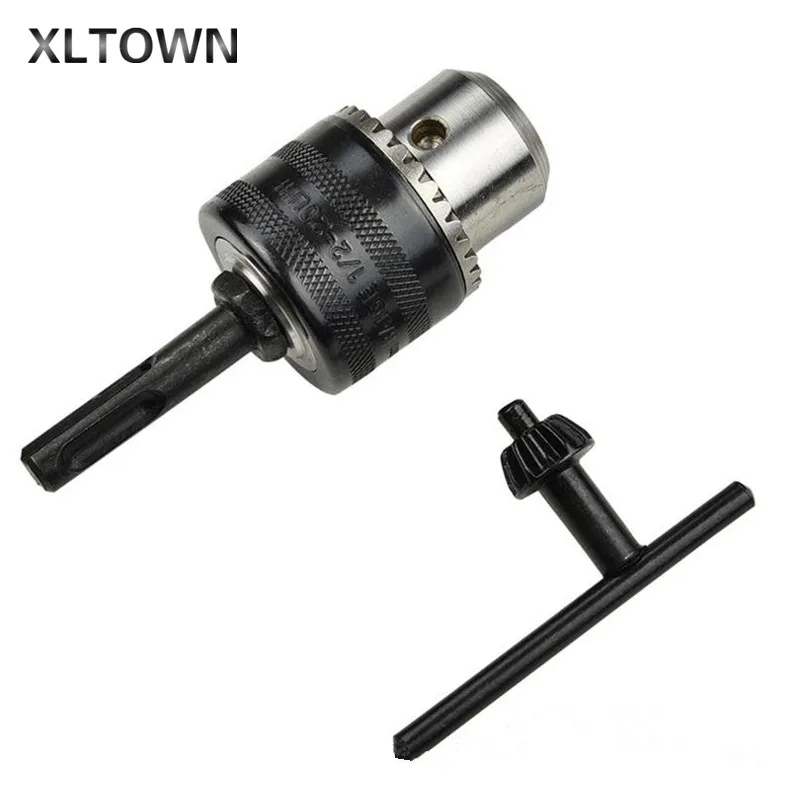 Xltown hammer conversion hand drill multi function conversion chuck 0.8/1.5/2.0 10/13MM key