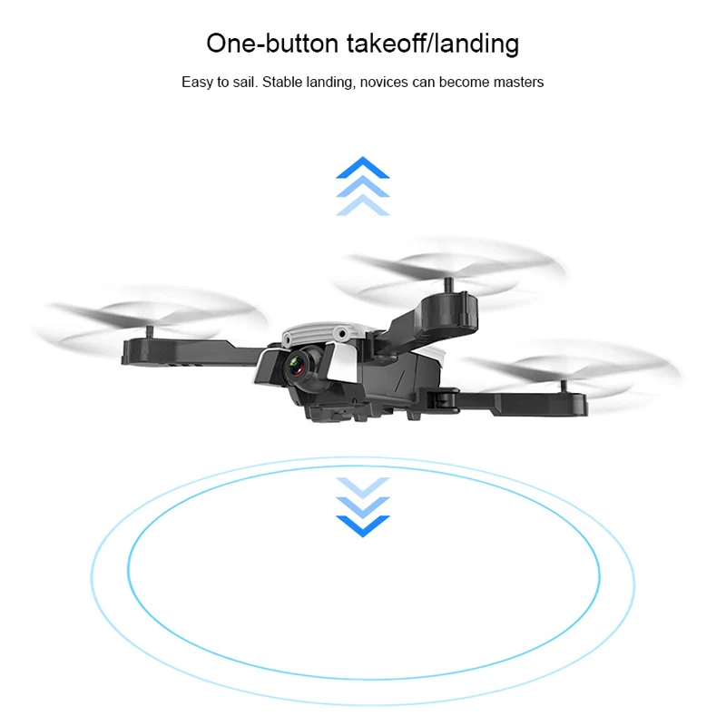 Радиоуправляемый Дрон вертолет WiFi FPV с камерой 4K HD Антенна Радиоуправляемый квадрокоптер двойная камера самолет Квадрокоптер оптическое позиционирование потока