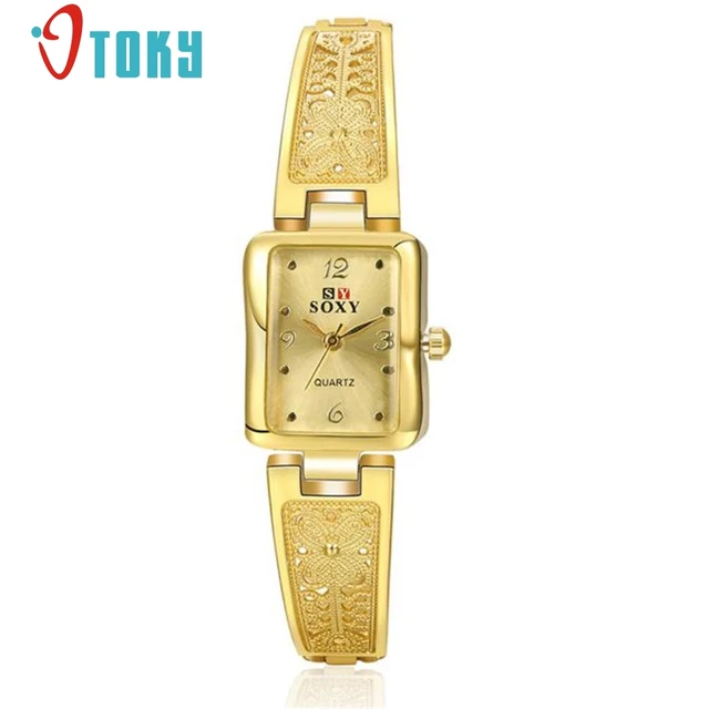 OTOKY Fashion Quartz Watch Bracelet Watch For Women Rhinestone Alloy Band Wrist OTOKY Fashion Quartz Watch Bracelet Watch For Women Rhinestone Alloy Band Wrist
