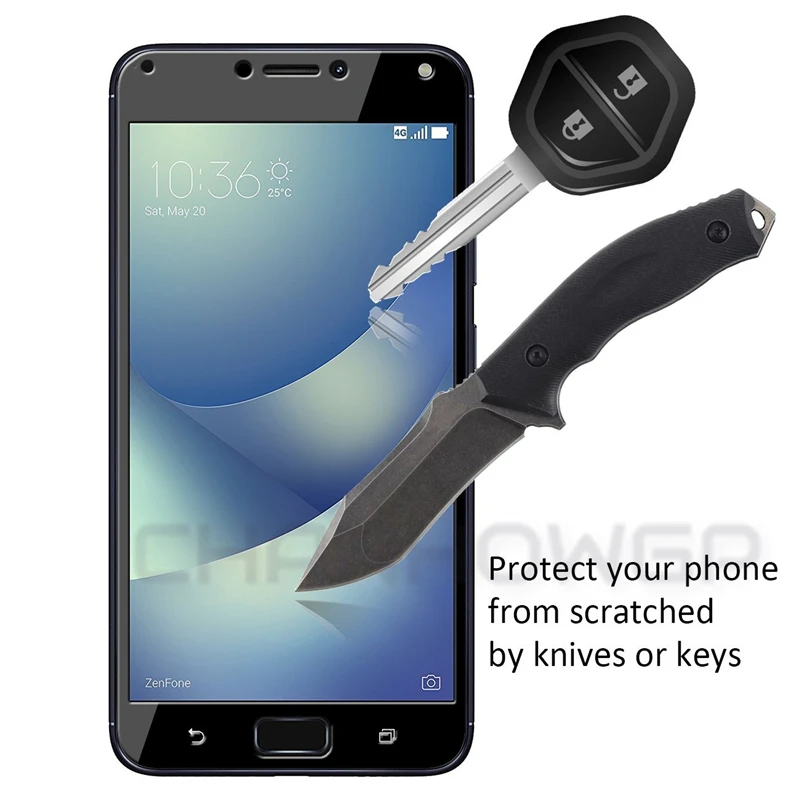 Полноэкранное закаленное стекло для ASUS Zenfone 4 MAX ZC554KL 5 дюйма ZC 554KL Zenfone4 max Pro Plus X00I X00ID