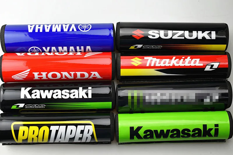 

New 7/8" Handlebars Crossbar Bar Pad Molded Round Bar Pad Handlebar Pad Motocross Motorcycle Quad ATV CRF DTR PIT BIKE 195mm