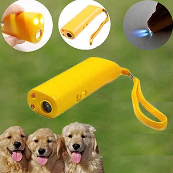

3 in 1 Anti Barking Ultrasonic Pet Dog Repeller Anti Barking Stop Bark Training Device Trainer LED Ultrasonic Dog Accessories 35