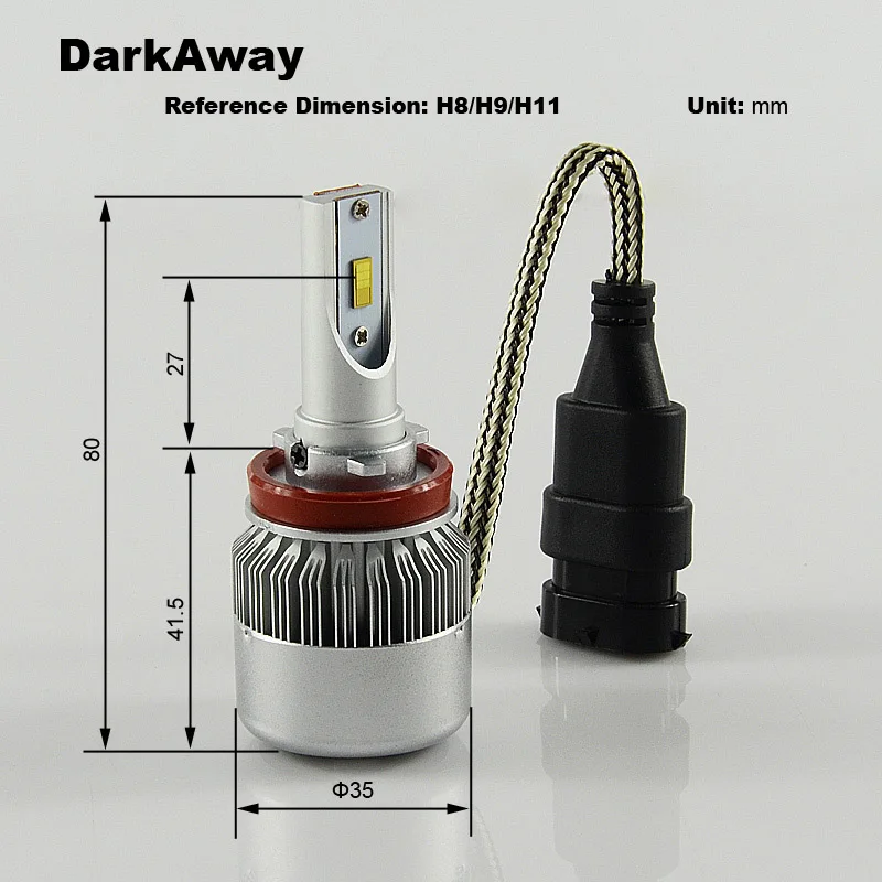 LED Car Headlight LH-C6F-H11- 8
