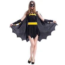 

Batwoman Batgirl Cosplay Dress Set Superhero Costumes