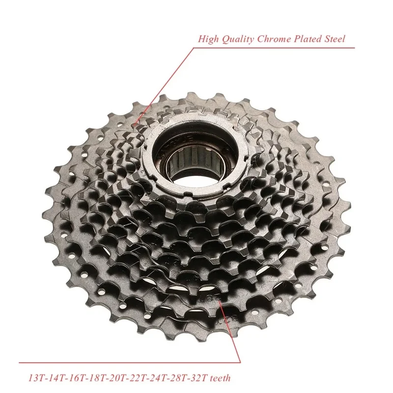 15% الخيوط الصلب 9 سرعة 13-32 T Freewheel والعتاد حذافة دراجة أجزاء الدراجة Freewheel استبدال أجزاء