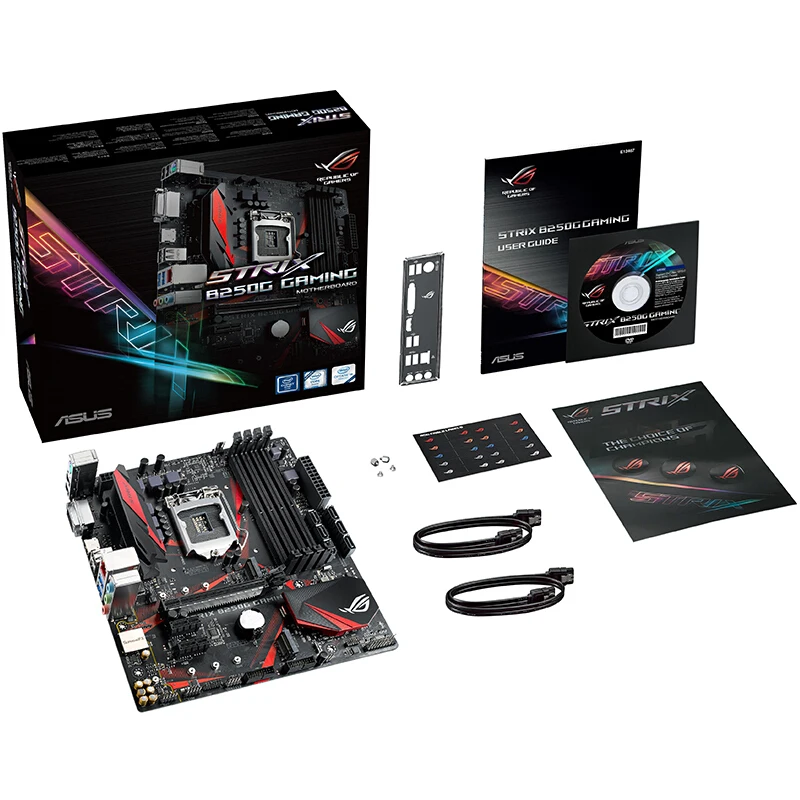 

New for Asus ROG STRIX B250G GAMING DDR4 LGA 1151 B250 Desktop Motherboard 64GB USB2.0 USB3.0 DVI HDMI motherboard free shipping