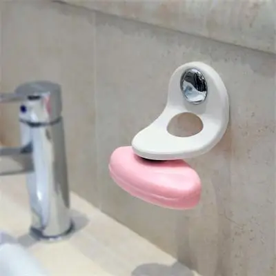 

Household Magnetic Soap Holder Container Dispenser Wall Attachment Adhesion for Bathroom Soap Accessories 80mmx75mmx70mm -15