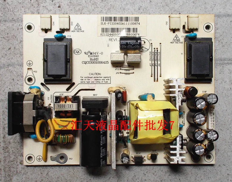 

Free Shipping>Original 100% Tested Working F222W SGOCO GB22XX power supply board SLK-PI220402A