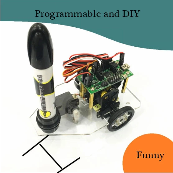 送料インストールプログラマブルペン落書き描画ロボットdiy教育訓練学習キット科学おもちゃ Programmable Toys Aliexpress