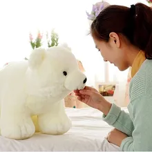 Чучело белый полярный медведь плюшевые игрушки около 55 см Мягкая кукла t6996