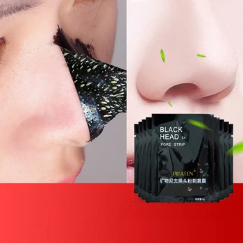 

Bargain Price 5Pcs Face Care Nose Facial Blackhead Remover Mask Minerals Pore Cleanser Black Head EX Pore Strip Nose Mask
