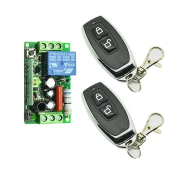 

AC 220V 110V 10A Relay 1CH Wireless RF Remote Control Switch Transmitter+ Receiver 315 / 433 MHz