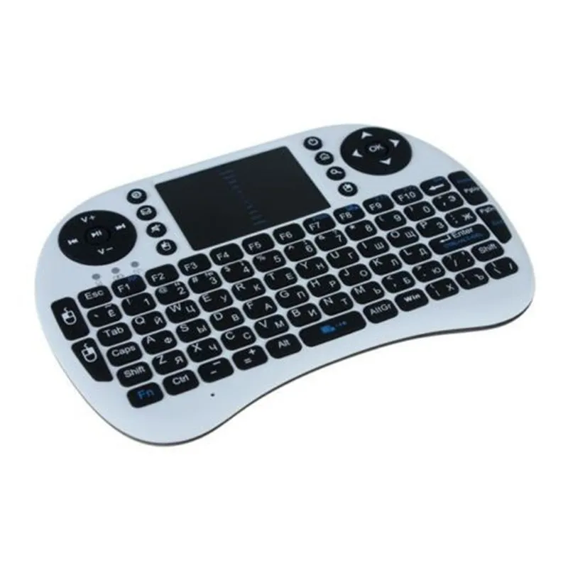 Английская версия сенсорная клавиатура 2,4 г Rii Mini i8 Беспроводной клавиатура для ПК, ноутбука, планшет смарт TV Box