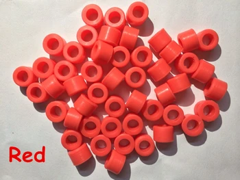 

50 Pcs/Pack Red Small Type Dental Silicone Instrument Color Code Rings