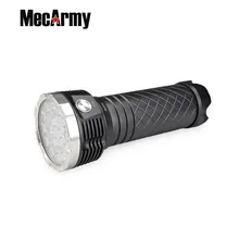 Супер яркий фонарик mecarmy pt80 16 x Cree XP-G2 S4 LED Макс. 9600 Люмен USB Перезаряжаемые факел с Встроенный аккумулятор