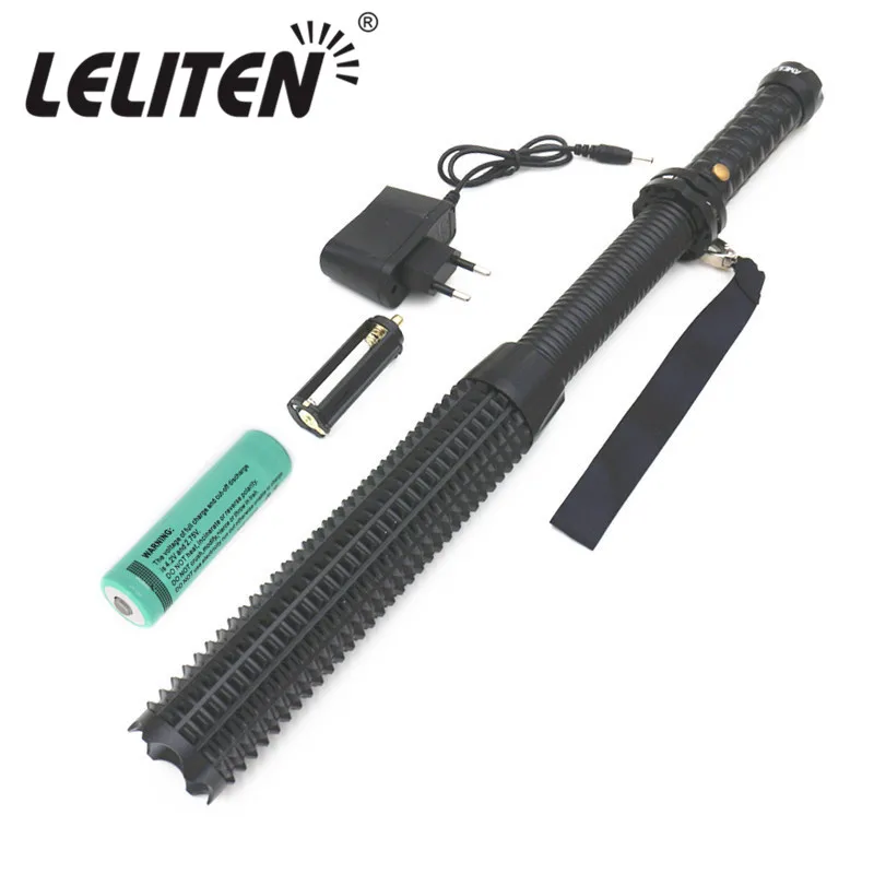 

Zoomabl Rechargeable 3800Lm XML-Q5 Zoom led flashlight Torch Hunting Police lighting Lantern + 18650 Battery +AC/Charger