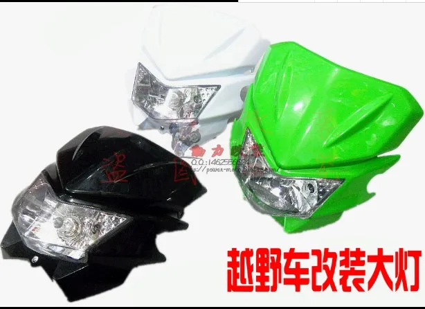 Universal Headlight Headlamp StreetFighter For KX250F KX450F KLX450 KLX250 KLX15