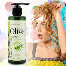 1Pc Hair Pomade Cream Olive Essence Hair styling Products Women Men hair style Spray Hair Care gel RP1-5